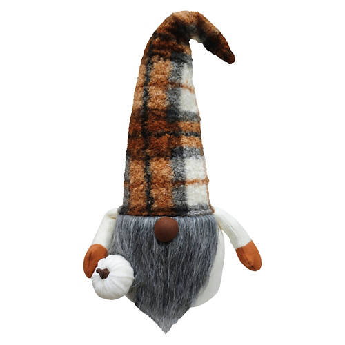 Kirkton House 20" Tall Fall Gnome - Pumpkin